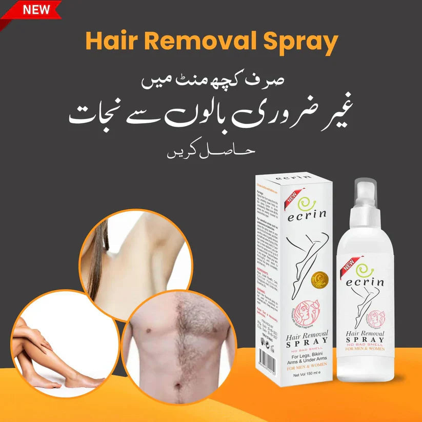 Ecrin Hair Removal Spray For Men And Women